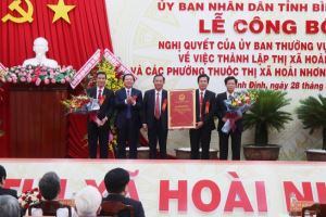 A town in Binh Dinh province established
